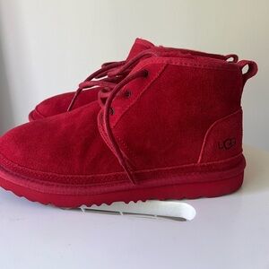 Red UGG Neumel boots